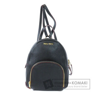 Miu Miu logo Backpack Rucksack Daypack leather